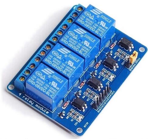 4 Channel 5V Relay Module Relay Expansion Board with Opticalcoupler Protection