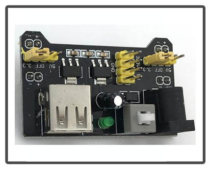Bread board dedicated MB-102 power module compatible 5V/3.3V For MB-102 Crown