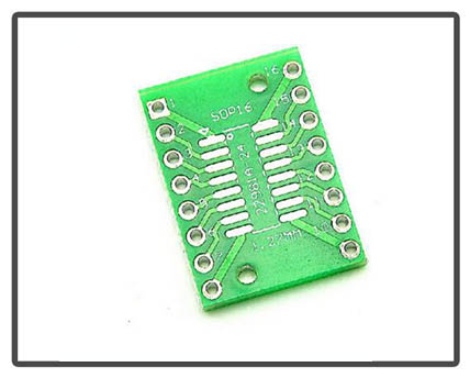 TSSOP16 SSOP16 SOP16 to DIP16 Transfer Board DIP Pin Board Pitch Adapter