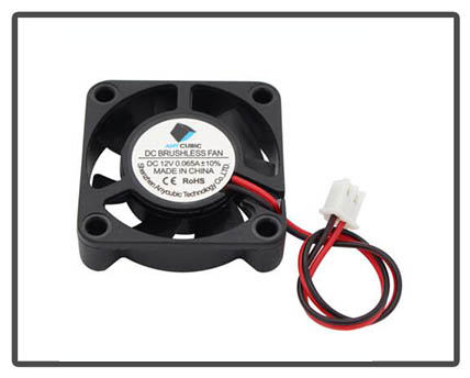3D Printer Cooling Fan 40X40X10mm 12V 0.065A With 2 Pin Dupont Wire