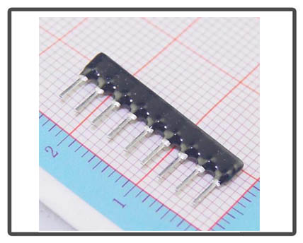 DIP exclusion 9pin 10K ohm Network Resistor array