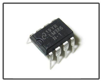 LM386N-1 Low Voltage Audio Power Amplifier LM386 LM386N DIP-8 amplifier circuit