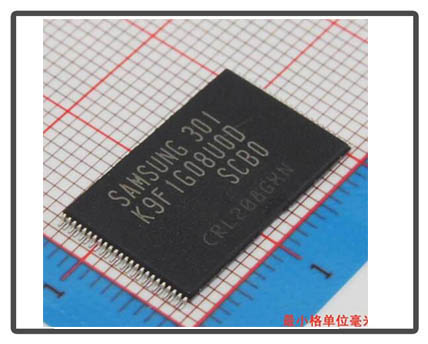 Samsung K9F1G08U0D-SCB0 K9F1G08U0D TSOP-48 128M x 8 Bit NAND Flash Memory