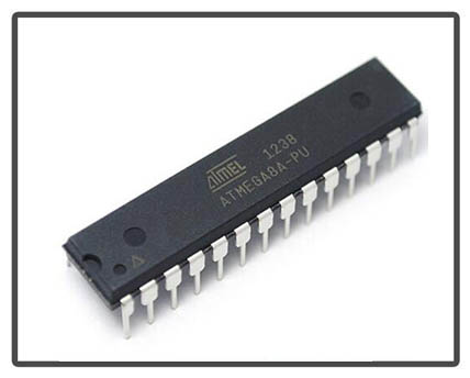 ATMEGA8A-PU ATMEGA8A DIP-28 8-bit with 8K Bytes In-System Programmable Flash ATMEGA8 DIP Original