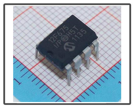PIC12F675-I/P PIC12F675 12F675 8-Pin, Flash-Based 8-Bit CMOS Microcontrollers DIP8_300MIL